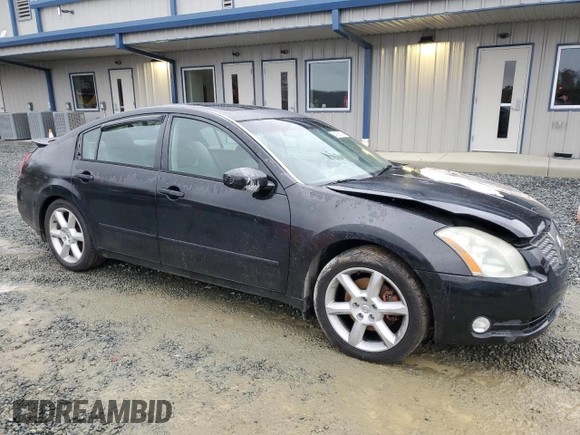 2005 Nissan Maxima 3.5 SE with VIN 1N4BA41E45C827163, listed as a Copart auction lot 84108174 with 0 mi miles and Salvage Title. Bid and sale history available at carsss.com. Image 4.