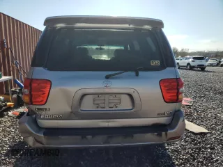 2002 Toyota Sequoia SR5 with VIN 5TDZT34AX2S088252, listed as a Copart auction lot 50525385 with Not Provided miles and Salvage Title. Bid and sale history available at carsss.com. Image 6.