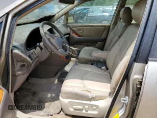 2000 Lexus RX 300 z VIN JT6GF10U4Y0069783, wystawiony jako Copart lot #55623115 z przebiegiem 120 521 mil mil oraz Czysty tytuł • Clean title. Historia ofert i sprzedaży dostępna na DreamBid. Obrazek 7.