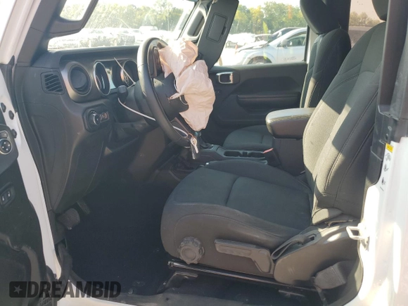 2018 Jeep Wrangler Sport with VIN 1C4GJXAG2JW276226, listed as a Copart auction lot 69206524 with 45,030 mi miles and Salvage Title. Bid and sale history available at DreamBid. Image 7.