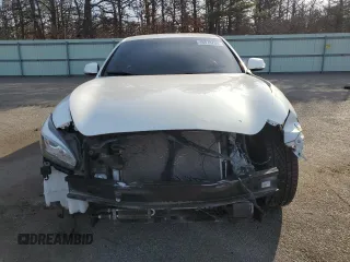 2015 Infiniti Q70 with VIN JN1BY1AR6FM561375, listed as a Copart auction lot 46578795 with 147,080 mi miles and Salvage title. Bid and sale history available at DreamBid. Image 5.