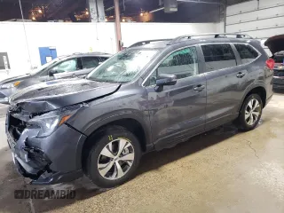 2023 Subaru Ascent Premium с VIN 4S4WMAED2P3429127, выставлен на аукционе Copart как лот 52187805 с пробегом 26 410 миль миль и Списание • Salvage title. История ставок и продаж доступна на DreamBid. Изображение 1.