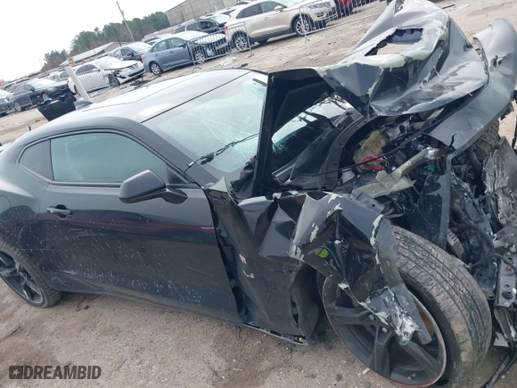 2019 Chevrolet Camaro 1SS with VIN 1G1FF1R70K0159224, listed as a IAAI auction lot 41650633 with 1 mi miles. Bid and sale history available at carsss.com. Image 18.