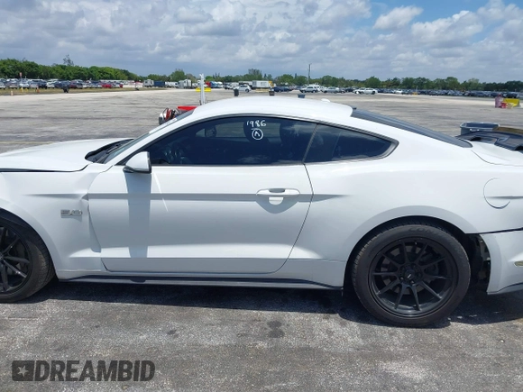 2019 Ford Mustang GT with VIN 1FA6P8CF6K5121986, listed as a IAAI auction lot 42150544 with 46,653 mi miles and . Bid and sale history available at DreamBid. Image 14.