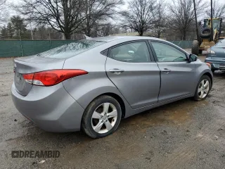 2012 Hyundai Elantra GLS with VIN KMHDH4AE2CU433033, listed as a Copart auction lot 44430105 with 121,763 mi miles and Clean Title. Bid and sale history available at carsss.com. Image 3.