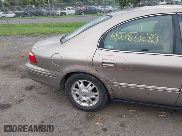 2004 Mercury Sable LS Premium with VIN 1MEFM55S44A605059, listed as a IAAI auction lot 42783680 with 89,685 mi miles and . Bid and sale history available at DreamBid. Image 12.