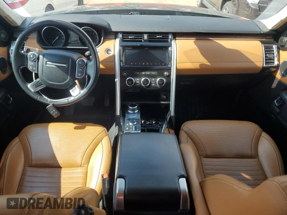 2017 Land Rover Discovery HSE Luxury z VIN SALRHBBV7HA040577, wystawiony jako Copart lot #61106835 z przebiegiem 64 801 mil mil oraz Czysty tytuł • Clean title. Historia ofert i sprzedaży dostępna na DreamBid. Obrazek 8.