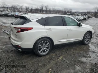 2023 Acura RDX w/Technology Package with VIN 5J8TC2H56PL004094, listed as a Copart auction lot 84284554 with 41,386 mi miles and Salvage Title. Bid and sale history available at carsss.com. Image 3.