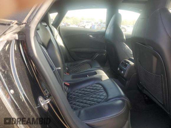 2014 Audi S7 Prestige with VIN WAUW2AFC4EN077425, listed as a Copart auction lot 53777755 with 136,062 mi miles and Salvage Title. Bid and sale history available at carsss.com. Image 10.