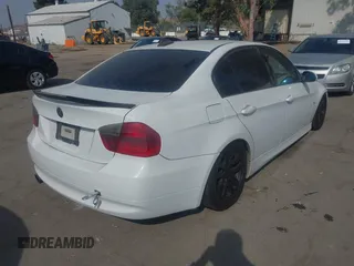 2007 BMW 3 Series 328i with VIN WBAVC53517FZ76519, listed as a IAAI auction lot 42595027 with Not provided miles and . Bid and sale history available at DreamBid. Image 4.