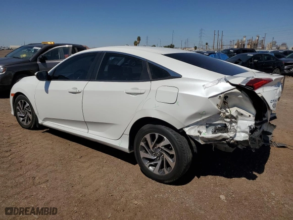 2016 Honda Civic Sedan EX with VIN 19XFC2F74GE064951, listed as a Copart auction lot 53853615 with 0 mi miles and Salvage Title. Bid and sale history available at carsss.com. Image 2.