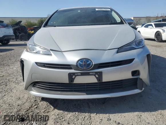 2021 Toyota Prius L Eco with VIN JTDKAMFU3M3133914, listed as a Copart auction lot 59897825 with 46,872 mi miles and Salvage title. Bid and sale history available at DreamBid. Image 5.