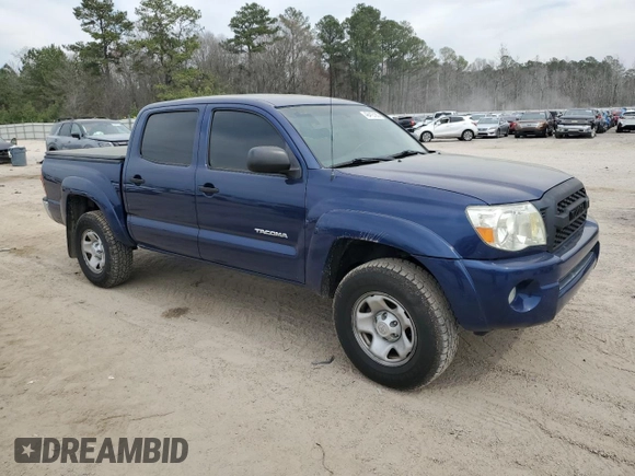 2007 Toyota Tacoma PreRunner with VIN 3TMJU62N17M033018, listed as a Copart auction lot 48413185 with 167,735 mi miles and Salvage Title. Bid and sale history available at DreamBid. Image 4.