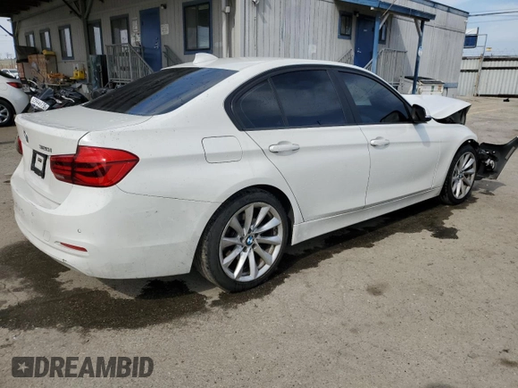 2018 BMW 3 Series 320i with VIN WBA8A9C5XJAH12605, listed as a Copart auction lot 53277105 with 78,833 mi miles and Salvage title. Bid and sale history available at DreamBid. Image 3.
