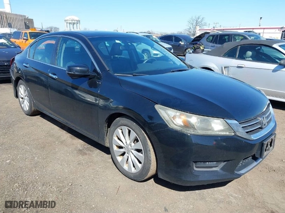 2015 Honda Accord Sedan EX-L with VIN 1HGCR2F80FA020958, listed as a IAAI auction lot 41834824 with 118,796 mi miles. Bid and sale history available at carsss.com. Image 1.