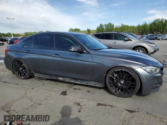 2017 BMW 3 Series 340i xDrive with VIN WBA8B7G30HNU38373, listed as a Copart auction lot 58005335 with 69,904 mi miles and Salvage title. Bid and sale history available at DreamBid. Image 4.