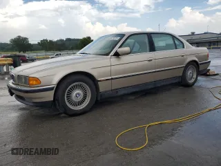 1996 BMW 7 Series with VIN WBAGK2328TDH67366, listed as a Copart auction lot 63475575 with 114,177 mi miles and Salvage title. Bid and sale history available at DreamBid. Image 1.
