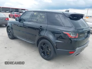 2020 Land Rover Range Rover Sport SE with VIN SALWG2SU1LA723719, listed as a IAAI auction lot 40249992 with 66,262 mi miles. Bid and sale history available at carsss.com. Image 3.