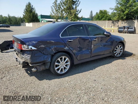 2008 Acura TSX Nav with VIN JH4CL96948C014975, listed as a Copart auction lot 61224325 with 140,429 mi miles and Salvage title. Bid and sale history available at DreamBid. Image 3.