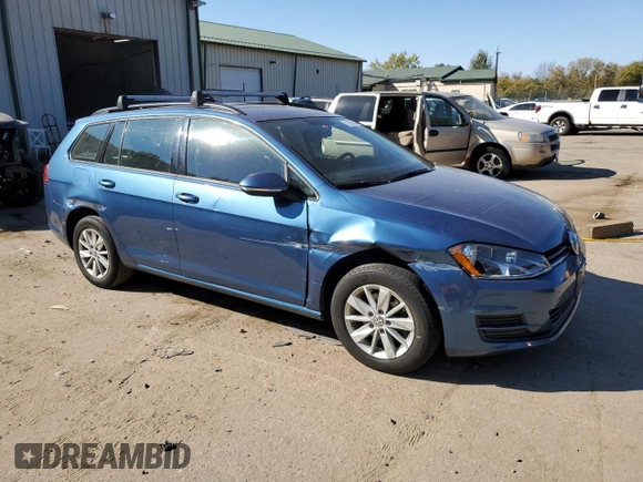 2016 Volkswagen Golf SportWagen TSI S with VIN 3VWC17AU2GM518796, listed as a Copart auction lot 75285994 with 83,535 mi miles and Salvage Title. Bid and sale history available at carsss.com. Image 4.
