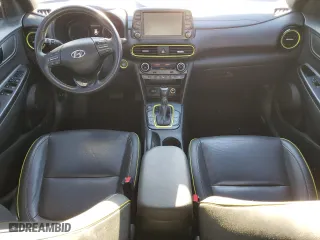 2019 Hyundai Kona Ultimate with VIN KM8K53A5XKU262024, listed as a Copart auction lot 49242315 with 112,409 mi miles and Salvage Title. Bid and sale history available at carsss.com. Image 8.