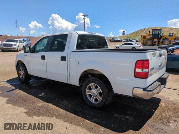 2007 Ford F-150 XLT with VIN 1FTRW12W37KD07142, listed as a Copart auction lot 61677585 with 193,758 mi miles and Clean title. Bid and sale history available at DreamBid. Image 2.
