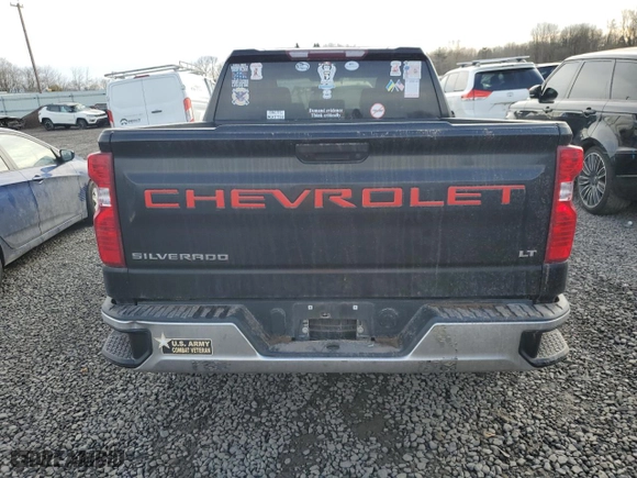 2019 Chevrolet Silverado 1500 LT with VIN 1GCPYDEK6KZ355620, listed as a Copart auction lot 45914865 with 32,832 mi miles and Salvage Title. Bid and sale history available at carsss.com. Image 6.