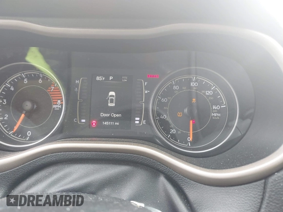 2017 Jeep Cherokee Latitude with VIN 1C4PJMCS6HW609781, listed as a IAAI auction lot 42330110 with 145,111 mi miles and . Bid and sale history available at DreamBid. Image 7.