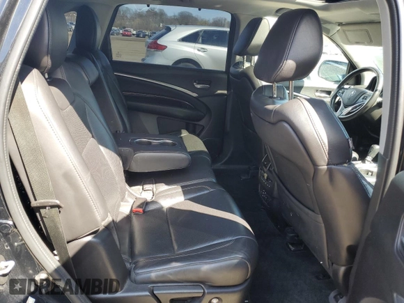 2014 Acura MDX Advance with VIN 5FRYD4H83EB041321, listed as a Copart auction lot 53057295 with Not Provided miles and Salvage Title. Bid and sale history available at DreamBid. Image 11.