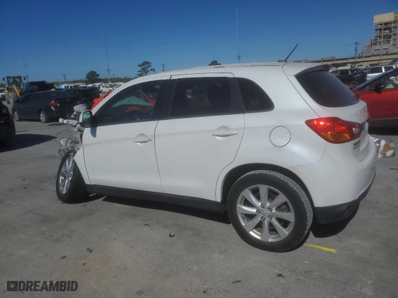 2015 Mitsubishi Outlander Sport SE with VIN 4A4AP4AU7FE027144, listed as a Copart auction lot 50076915 with 0 mi miles and Salvage Title. Bid and sale history available at carsss.com. Image 2.