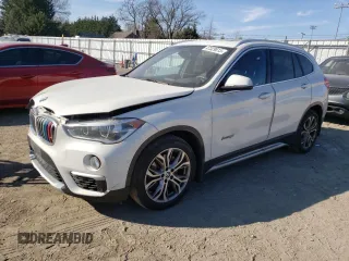 2016 BMW X1 xDrive28i with VIN WBXHT3C34G5F65579, listed as a Copart auction lot 47329613 with 84,710 mi miles. Bid and sale history available at carsss.com. Image 1.