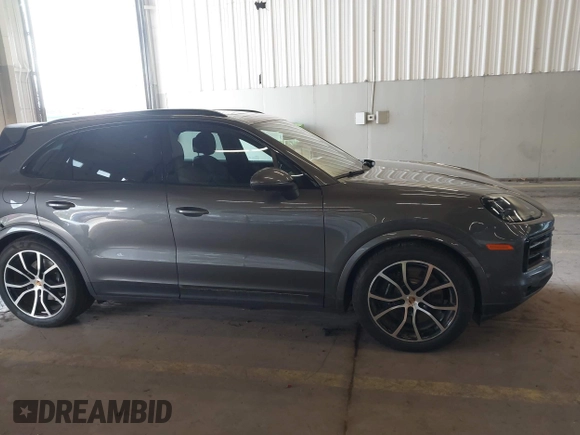 2024 Porsche Cayenne S with VIN WP1AL2AY1RDA34013, listed as a IAAI auction lot 41734007 with 9,778 mi miles and . Bid and sale history available at DreamBid. Image 14.