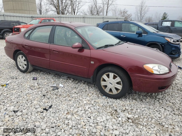 2004 Ford Taurus SEL with VIN 1FAHP56S24G186809, listed as a Copart auction lot 85650954 with 52,820 mi miles and Clean Title. Bid and sale history available at carsss.com. Image 4.