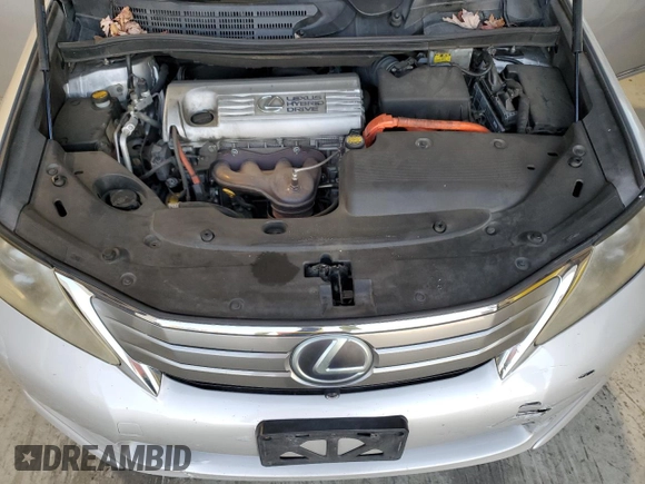 2010 Lexus HS 250h with VIN JTHBB1BA7A2010608, listed as a Copart auction lot 84322074 with 168,327 mi miles and Salvage Title. Bid and sale history available at DreamBid. Image 11.