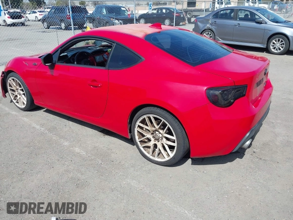 2016 Scion FR-S with VIN JF1ZNAA10G8701693, listed as a IAAI auction lot 41883475 with 87,596 mi miles and . Bid and sale history available at carsss.com. Image 3.