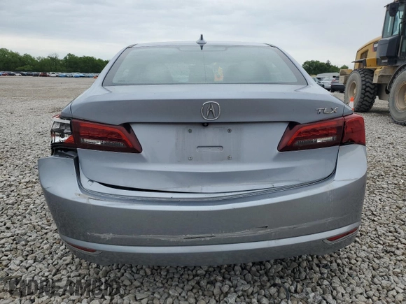 2015 Acura TLX Technology with VIN 19UUB2F56FA024754, listed as a Copart auction lot 57663145 with 146,674 mi miles and Salvage title. Bid and sale history available at DreamBid. Image 6.