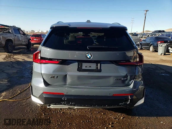 2024 BMW X1 xDrive28i with VIN WBX73EF00R5Z58004, listed as a Copart auction lot 49554055 with 4,053 mi miles and Salvage title. Bid and sale history available at DreamBid. Image 14.