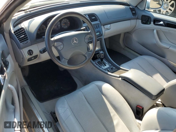 2002 Mercedes-Benz CLK with VIN WDBLK70G82T110291, listed as a Copart auction lot 75562454 with 152,132 mi miles and Salvage Title. Bid and sale history available at carsss.com. Image 8.