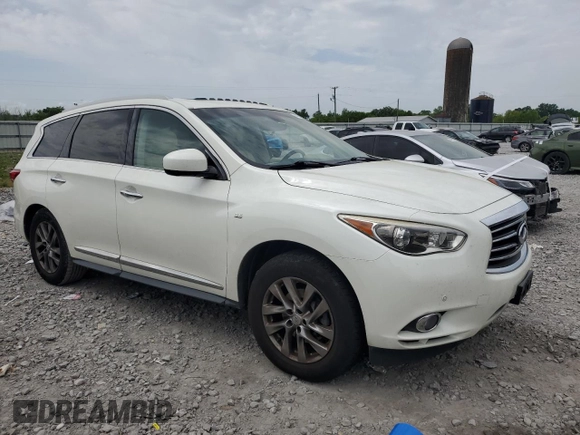 2015 Infiniti QX60 with VIN 5N1AL0MM2FC542941, listed as a Copart auction lot 54398865 with 158,142 mi miles and Clean Title. Bid and sale history available at carsss.com. Image 4.