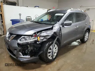 2016 Nissan Rogue S with VIN KNMAT2MT1GP593770, listed as a Copart auction lot 51337295 with 48,437 mi miles and Salvage Title. Bid and sale history available at DreamBid. Image 1.