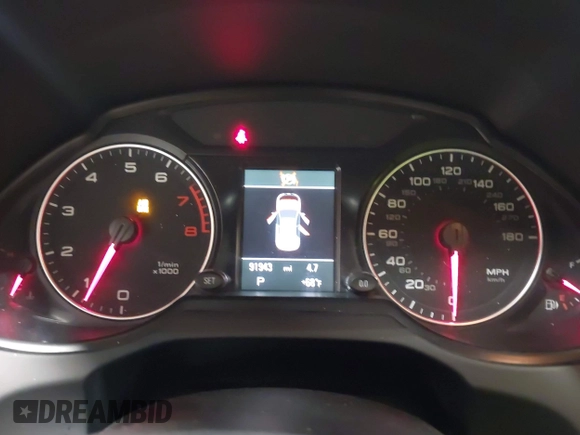 2012 Audi Q5 Premium Plus with VIN WA1LFAFP6CA129648, listed as a IAAI auction lot 42363980 with 91,943 mi miles and . Bid and sale history available at DreamBid. Image 7.