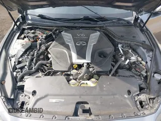 2017 Infiniti Q50 Red Sport 400 with VIN JN1FV7AP2HM850025, listed as a IAAI auction lot 41687964 with 70,334 mi miles. Bid and sale history available at carsss.com. Image 10.