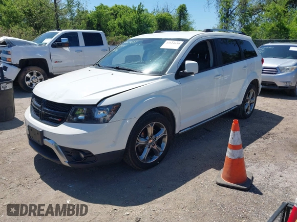 2016 Dodge Journey Crossroad Plus z VIN 3C4PDCGG4GT154134, wystawiony jako IAAI lot #42124659 z przebiegiem 101 700 mil mil oraz . Historia ofert i sprzedaży dostępna na DreamBid. Obrazek 17.
