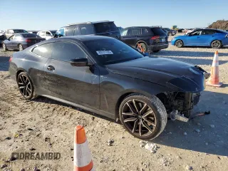 2021 BMW 4 Series 430i with VIN WBA53AP04MCF74727, listed as a Copart auction lot 43171735 with 20,740 mi miles and Salvage Title. Bid and sale history available at DreamBid. Image 4.