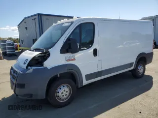 2017 Ram ProMaster Cargo with VIN 3C6TRVAG9HE547676, listed as a Copart auction lot 49311795 with 138,365 mi miles and Clean Title. Bid and sale history available at carsss.com. Image 1.