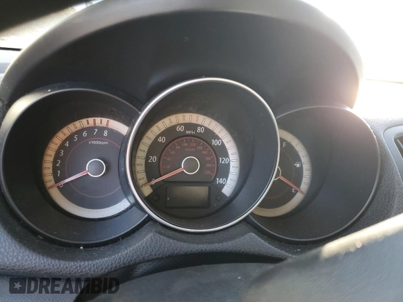 2011 Kia Forte LX with VIN KNAFT4A28B5370253, listed as a Copart auction lot 81020754 with 0 mi miles and Salvage Title. Bid and sale history available at carsss.com. Image 9.
