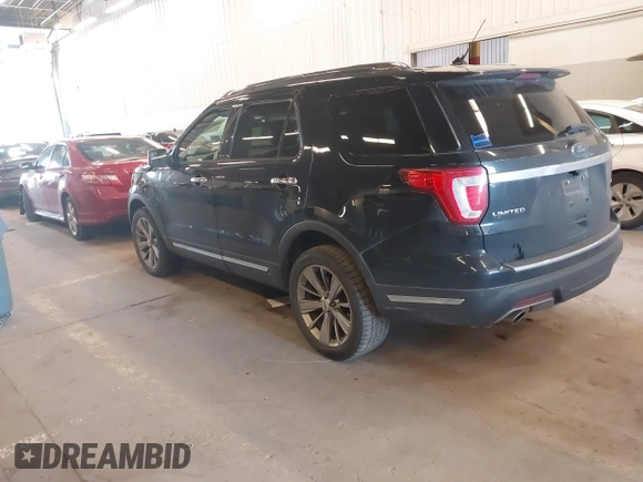 2018 Ford Explorer Limited with VIN 1FM5K8F89JGB33176, listed as a IAAI auction lot 42153282 with 118,076 mi miles and . Bid and sale history available at DreamBid. Image 3.