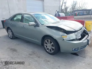 2008 Lincoln MKZ with VIN 3LNHM26T88R653977, listed as a IAAI auction lot 41922309 with 125,240 mi miles and . Bid and sale history available at carsss.com. Image 1.