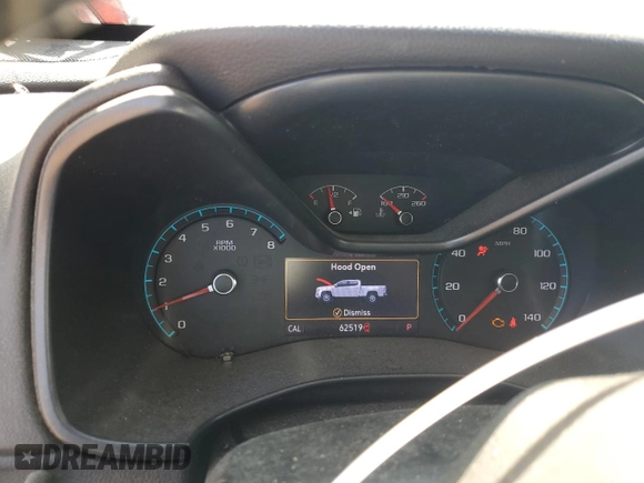 2019 GMC Canyon 4WD Denali with VIN 1GTG6EENXK1280487, listed as a Copart auction lot 68820204 with 62,519 mi miles and Non Repairable. Bid and sale history available at carsss.com. Image 9.