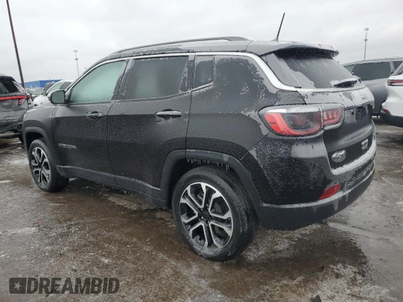 2022 Jeep Compass High Altitude with VIN 3C4NJDCB0NT186172, listed as a Copart auction lot 44269575 with 16,546 mi miles and Clean Title. Bid and sale history available at carsss.com. Image 2.
